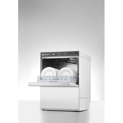 Myčka nádobí K50, HENDI, Budget Line, s dávkovačem mycího prostředku i vypouštěcím čerpadlem, 230V/3600W, 600x570x(H)830mm…
